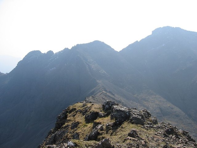Looking SE from Sgurr Thuilm
