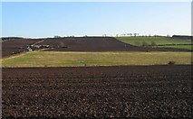 NT7129 : Whitehillfoot in a ploughed landscape by Hill Walker