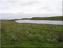 NY8071 : Halleypike Lough by Les Hull