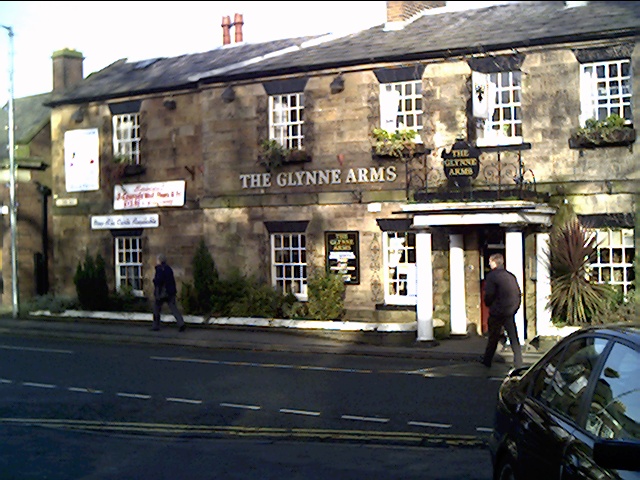 The Glynne Arms Pub opposite Hawarden Castle Gates