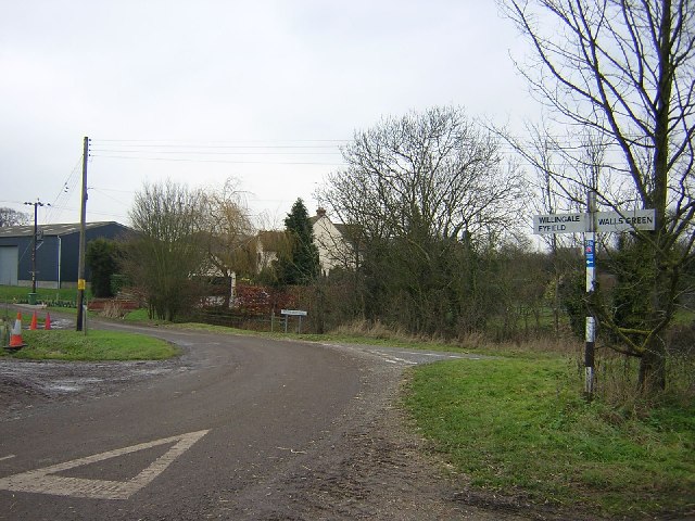 Signpost at a country junction