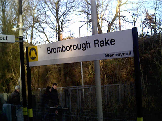 Bromborough Rake Station © chestertouristcom :: Geograph Britain and ...