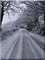 Snow in St. Columb