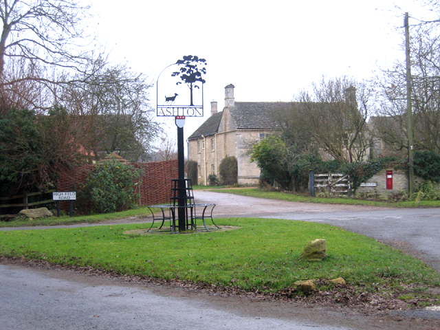 Ashton, Peterborough, village sign