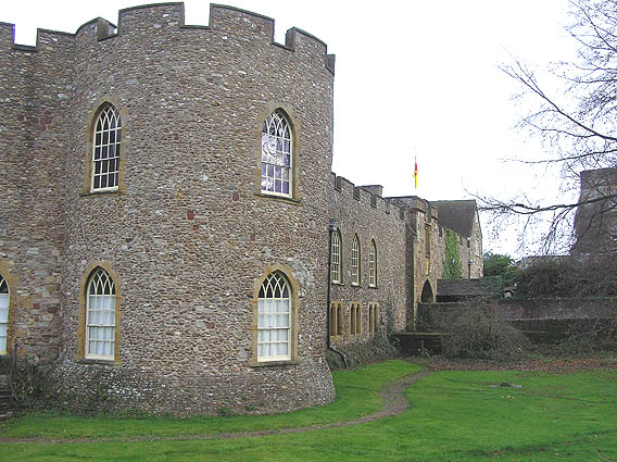 Taunton Castle, now County Museum
