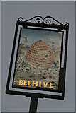 NZ3273 : The pub sign at the Beehive public house by Phil Thirkell
