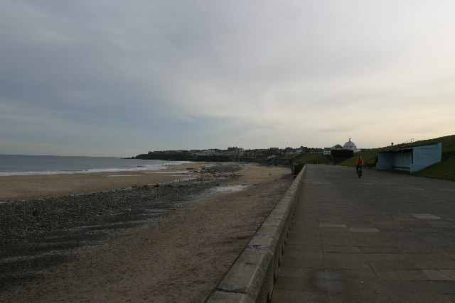 Whitley Bay promenade from the Rendezvous Cafe