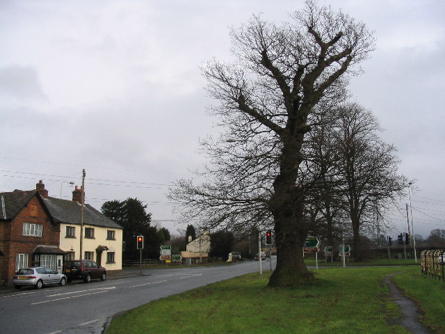 Monk's Heath crossroads