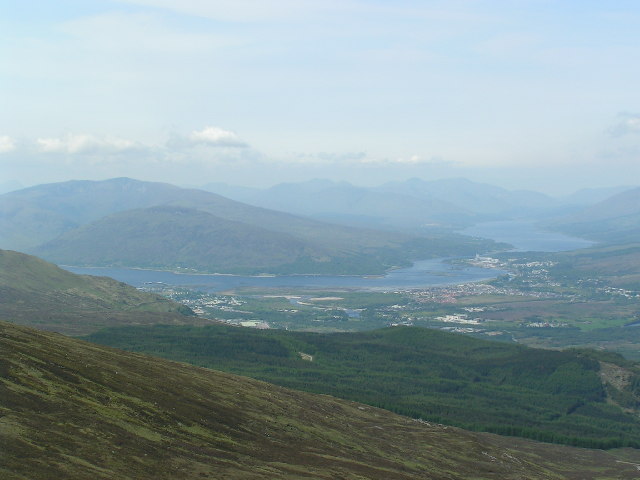 View from Anoch Mor