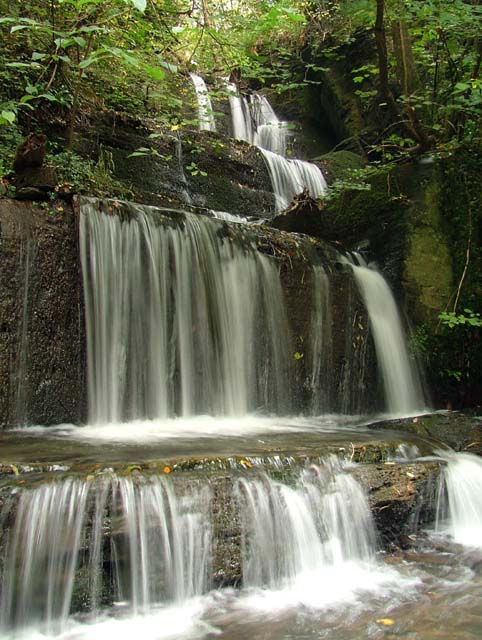 Waterfall near Coed-y-brain