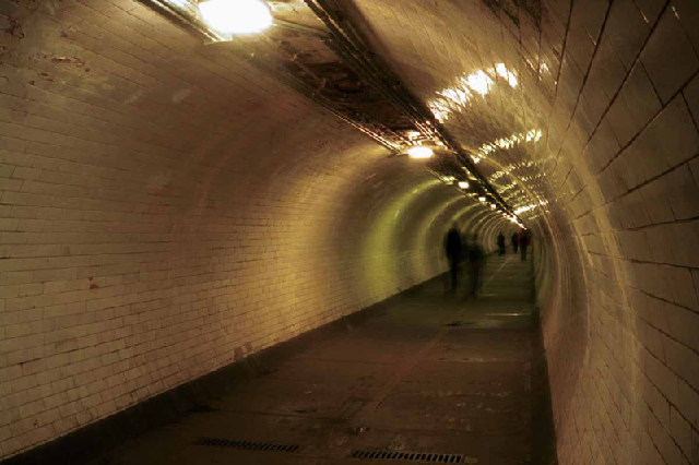 Greenwich Foot  Tunnel under River Thames