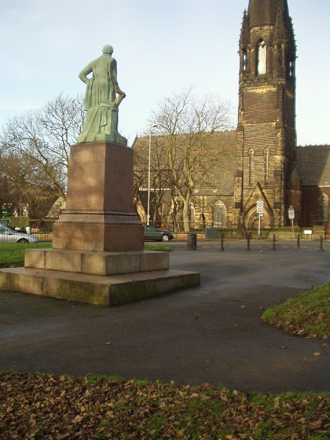 Statue of Robert Peel, Woodhouse Moor, Leeds