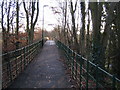 Footbridge across Pickford Way