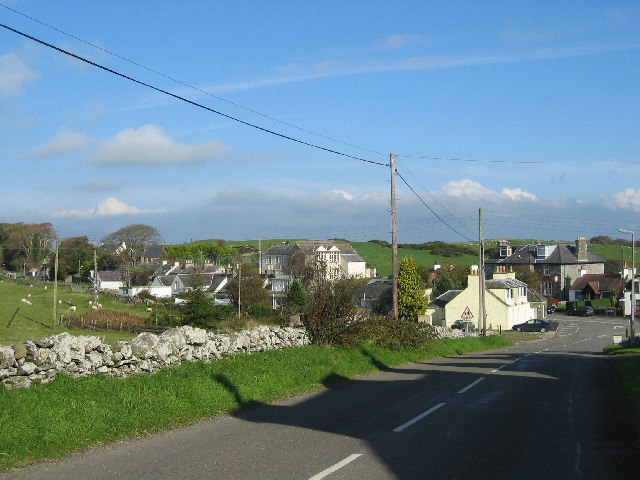 Borgue Village © Madeleine Kirk cc-by-sa/2.0 :: Geograph Britain and ...