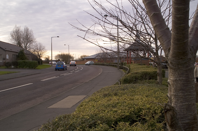 Junction access to shopping park, Blyth
