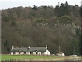 Cottages below Glencarse Hill