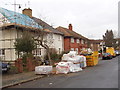 Building work in Highfield Road, North Acton