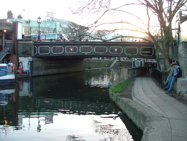 Chalk Farm Road Bridge over Regent's Canal