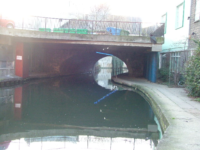 Camden Street Bridge over Regent's Canal.