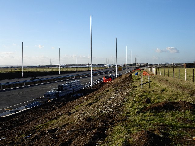 New road to Queenborough