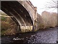 The Railway Bridge crossing the River Glass Evanton