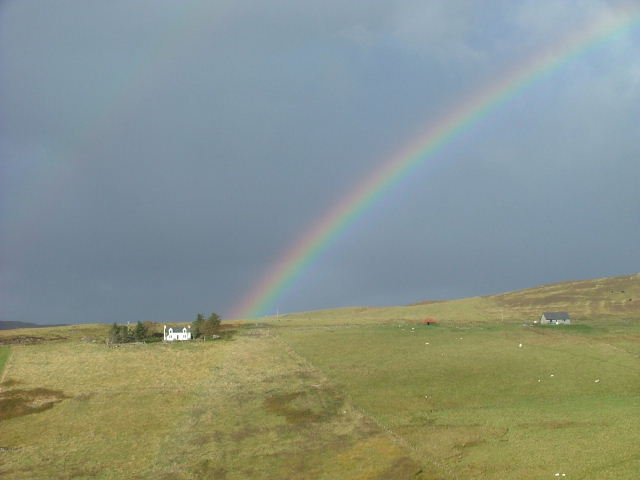 Rainbow in Glen Conon