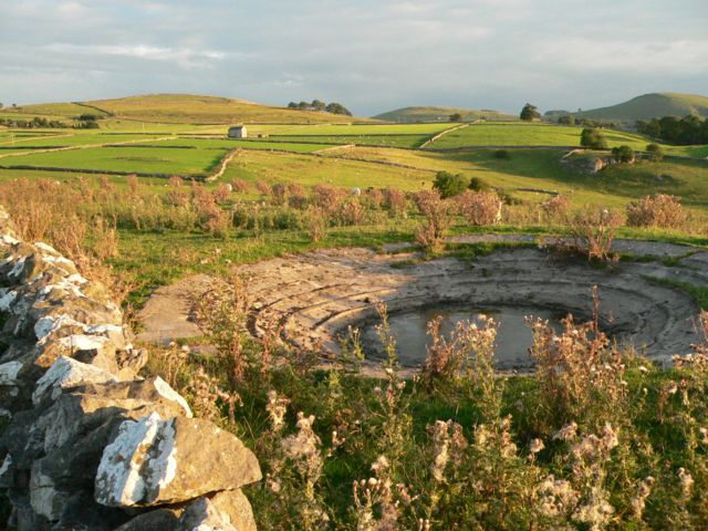 A Derbyshire Dew Pond, Near Hartington.