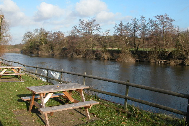 The River Severn at The Burf