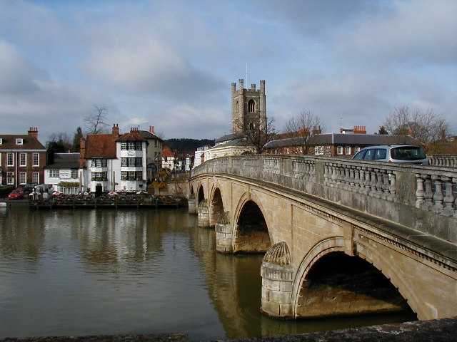 The Bridge over the Thames at Henley on Thames
