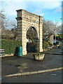 Entrance arch to Letham Glen