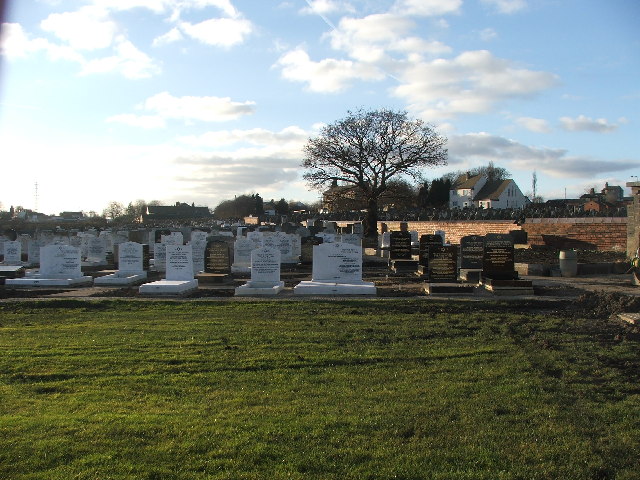 Cemetery on Whitehall Road.