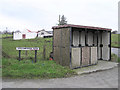 Bus shelter at Doons