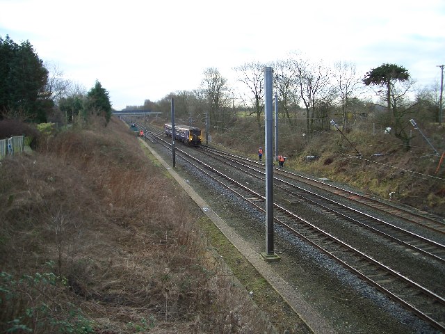 Main West Coast Line at Broughton