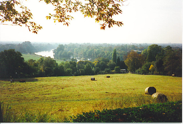 Autumnal Richmond Hill and Thames