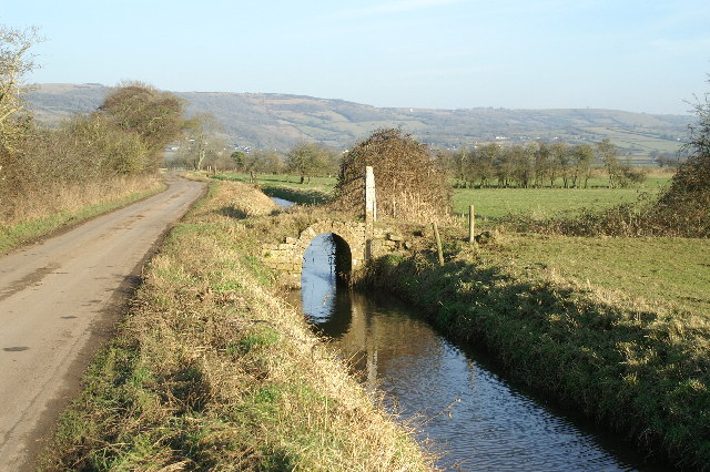 Little arched bridge over a Rhyne