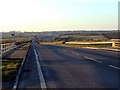 SH4573 : A5 road looking towards the Llangefni interchange by Nigel Williams