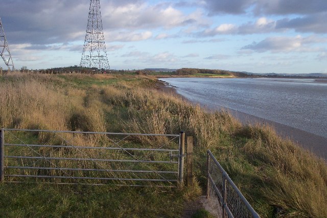 Pylons near Arlingham