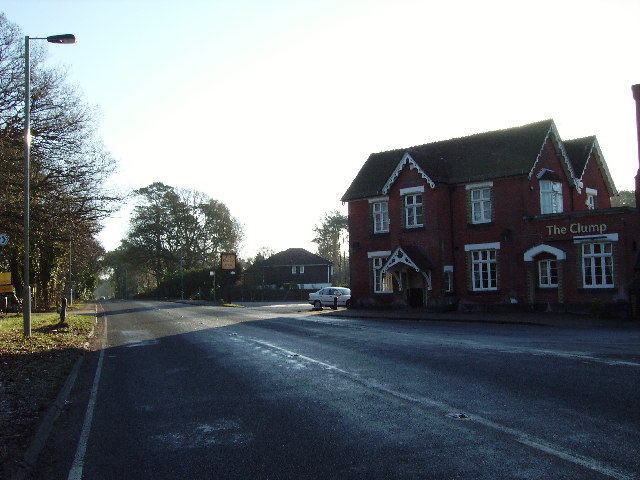 Chilworth Road, near The Clump