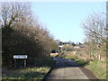 SP6002 : Entering Cuddesdon village by al partington