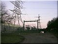 SD7604 : National Grid sub-station by Keith Williamson