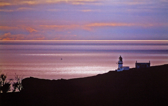 Sunset at Todhead Lighthouse