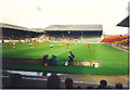 The old Beach End Stand, Pittodrie.