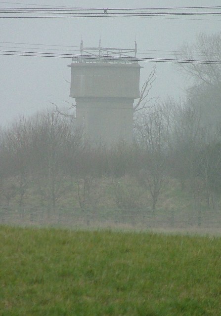 Water tower at Wymondley.