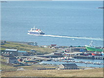 HU5362 : Symbister Harbour, Whalsay by John Dally