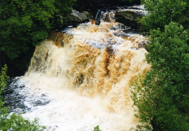 Crammel Linn on the River Irthing © Les Hull cc-by-sa/2.0 :: Geograph ...