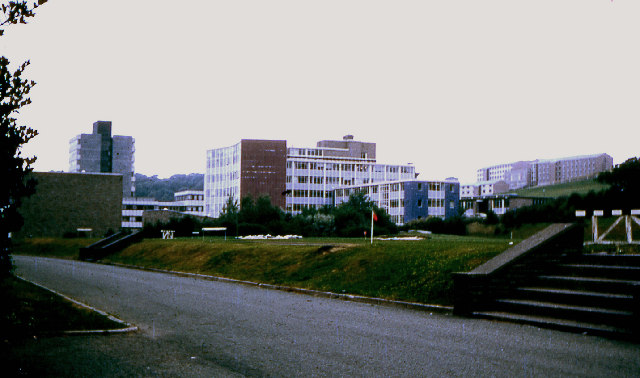 University College of Wales  "new" campus 1969
