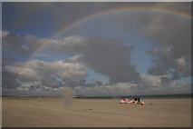 NM0446 : A rainbow appears whilst on Gott Bay's Beach by jmbrook