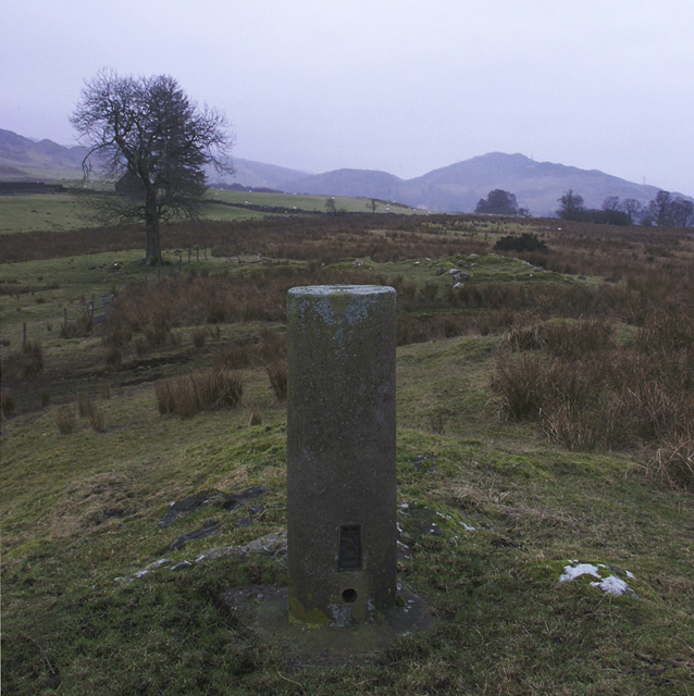 Triangulation pillar, Tomamhoid, Inverness-shire