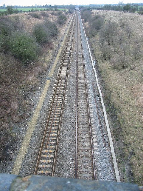 Railway cutting, close to Ardley nature reserve