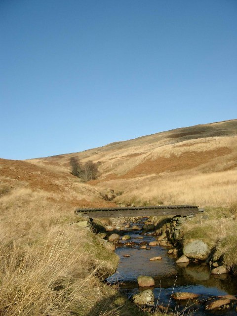 Footbridge over a tributary of the Allt an Dubh Choirein